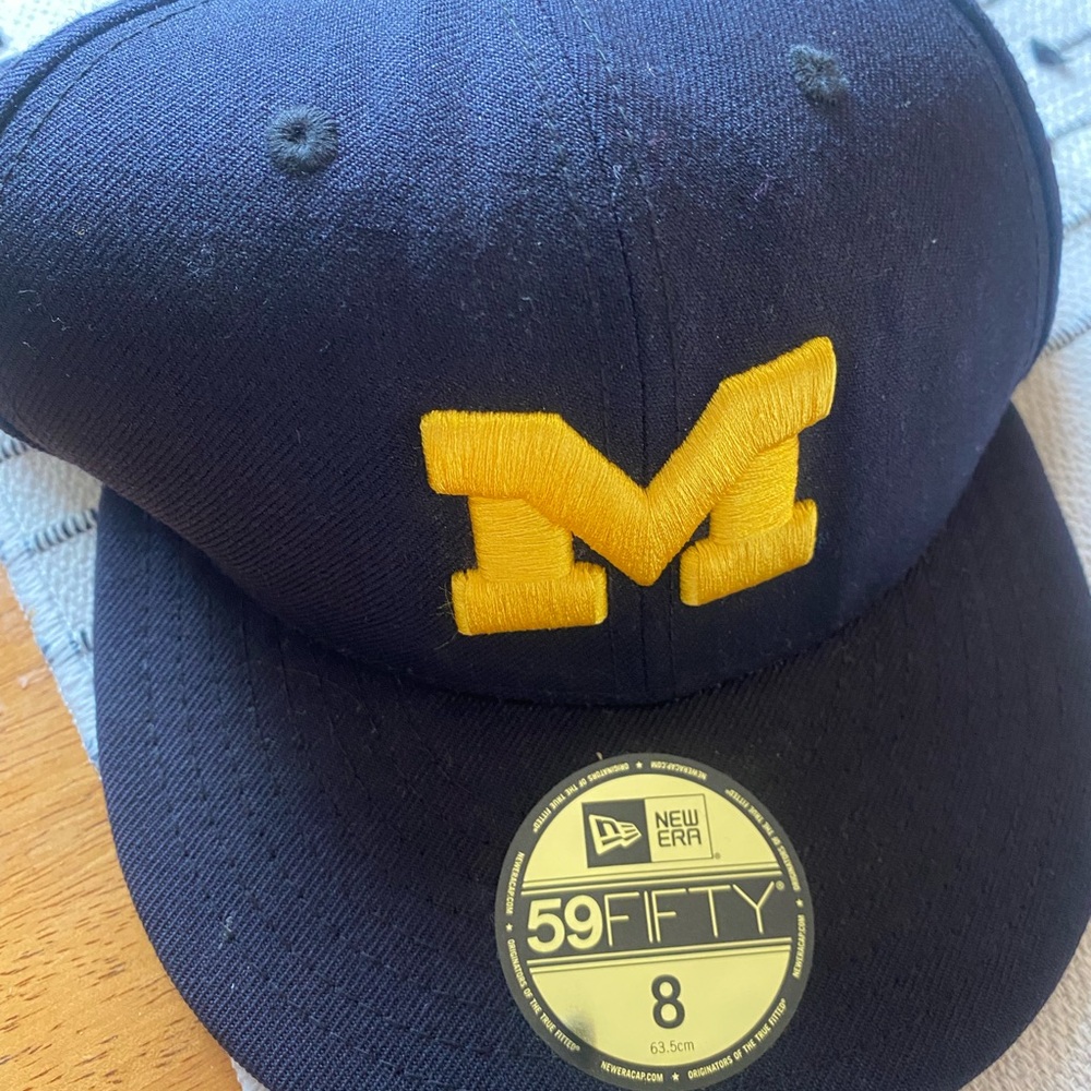 New Era Navy and Yellow Cap